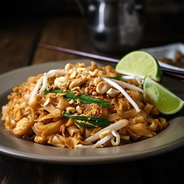 T2. Beef Pad Thai (Pad Bo).