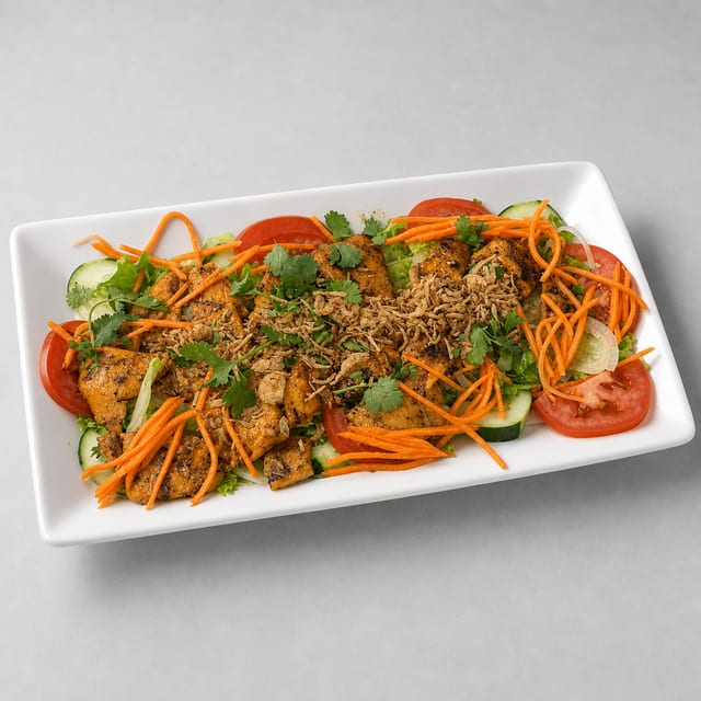 L4. Stir Fry Chicken Salad (Salad Ga Xao).