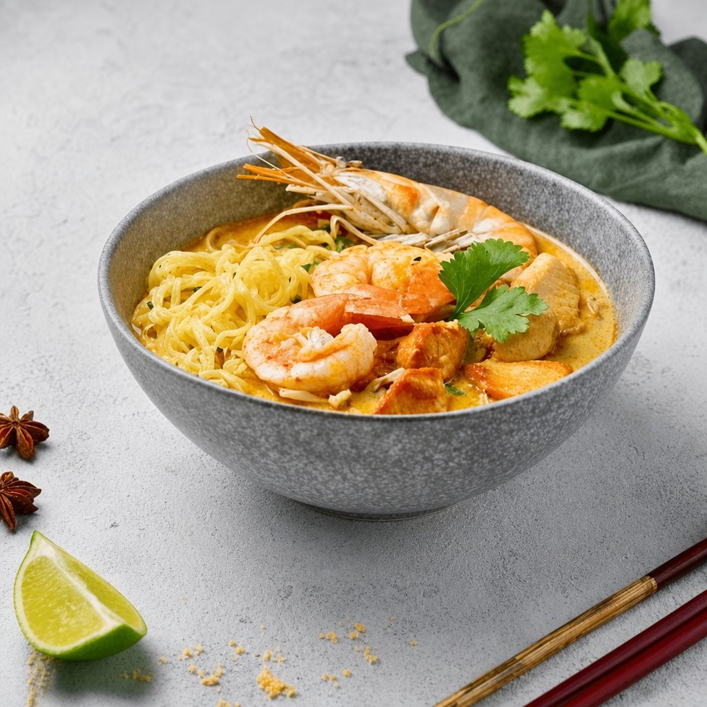 K3. Shrimp Kid Noodle Soup (Tom, Kid).