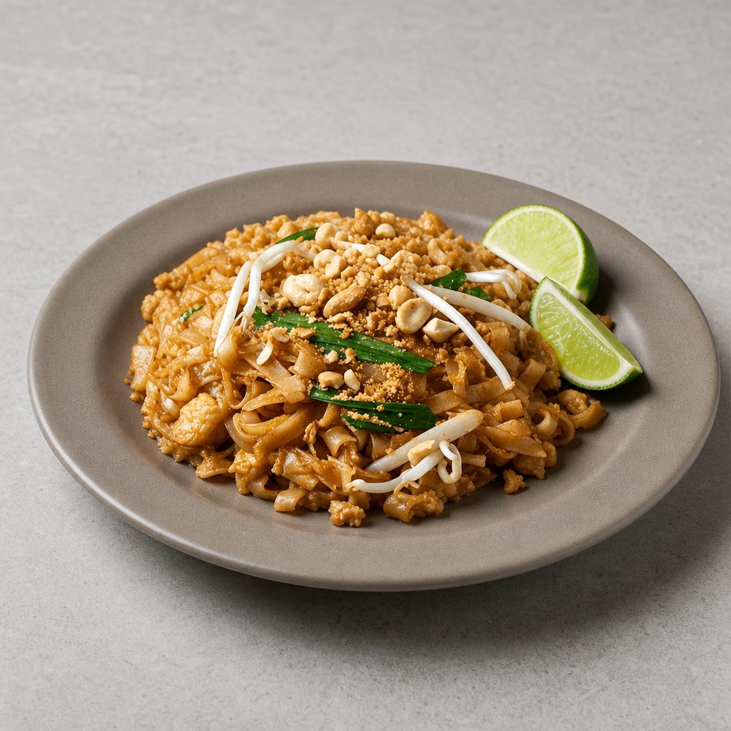 T2. Beef Pad Thai (Pad Bo).