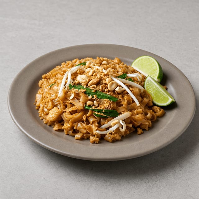 T2. Beef Pad Thai (Pad Bo).