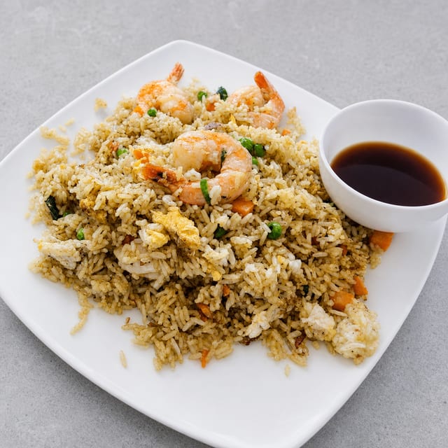 C12. Shrimp Fried Rice (CC Tom).