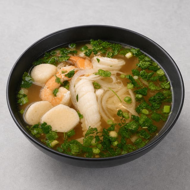 P14. Seafood noodle Soup (HS).