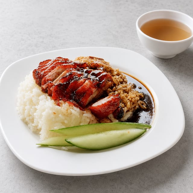 C2. Grilled Pork w/ Rice (Com Heo).