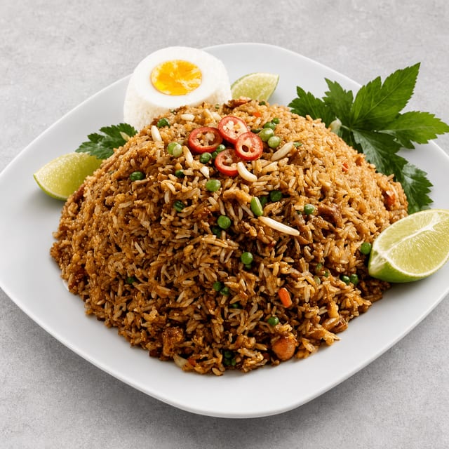 C7. Combo (beef,chicken,pork) Fried Rice (CC DB).