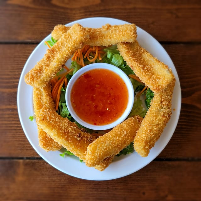 A9. Calamari (7 per order) (Muc Chien).